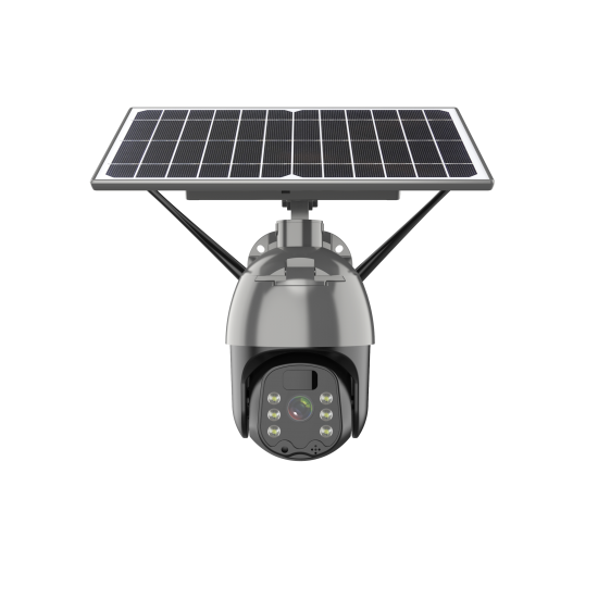 Black color Solar power energy IP camera 3G 4G global version Frequency with rechargeable battery day&night vision outdoor