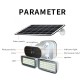 Factory Produced Smart Home Low power consumption Battery 4G wifi  Solar Camera For PIR Detection and Radar Detection