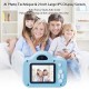 720P High Resolution Kids Digital Camera Mini Video Camcorder with 8 Mega Pixels 2 Inch Large IPS Display Screen Christmas Gift for Boys Girls
