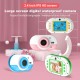 8MP Children Digital Camera Kids Waterproof Camera with Front and Rear Dual Cameras 2.4 Inch IPS HD Screen One-click Photo/Video Self-timer for 5s