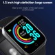 1.3 Inches Touchscreen Smart Bracelet Heart Rate Blood Pressure Multi-Sport Mode BT Watch IP67 Waterproof Smartwatches for Men Women Compatible with Android/ iOS