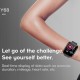 1.3 Inches Touchscreen Smart Bracelet Heart Rate Blood Pressure Multi-Sport Mode BT Watch IP67 Waterproof Smartwatches for Men Women Compatible with Android/ iOS