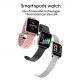 H-10 Intelligent BT Watch 1.54in Color Screen IP67 Waterproof Watch Steps Counting Heart Rate Sleep Quality Monitoring Multi-Sports Mode Fitness Watch