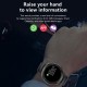 1.28 Inch Smart Watch BT Music Call Bracelet Heart Rate Blood Pressure Monitoring Multi-Sport Scientific Sleep Sedentary Reminder Voice Recording IP67 Waterproof Health Sports Wristbands for Men Women
