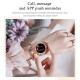 Smart Watch for Women 1.09-inch Touchscreen Heart Rate Blood Pressure Monitoring Secientific Sleep Multi-Sport Modes Remote Camera IP67 Waterproof Elegant Female Fitness Sports Bracelets Smart Wristband Compatible with Android/ iOS