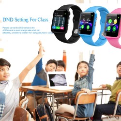 Kids Smart Watch Children Tracker Smartwatch with Camera Anti Lost BT Cell Phone Touch Screen Pedometer Sleep Monitor Calendar