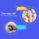 Kids Smart Watch 1.54 inches Touch Screen GPS Tracker SOS Call Game Voice Chat Camera IP65 Waterproof Wristwatch for Boys Girls Gifts