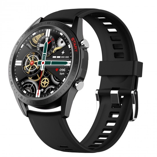 V20 Smart Sports Watch 1.32'' IPS Full-touch Screen 360*360 High Resolution Ultra-thin Metal Body Scrolling UI Massive Dial IP68 Waterproof Multi-sports Mode Health Monitor