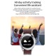 Multi-function Large Screen Waterproof Intelligent Watch BT Call Message Reminder Sport Record Health Monitor (Black)