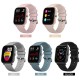 1.4in TFT Touching Screen Smartwatch Wristband BT Connection Bracelets IP67 Waterproof Fitness Sports Watch with Bloods Pressure Heart Rate Monitor Compatible with Android/iOS