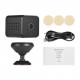 WIFI HD 1080P Mini DV Camera Smart Security Camera Night Vision Motion Detection with 360°Rotatable Base for Home Security
