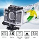 4K/30FPS 16MP High Resolution Sports Camera Portable DV Camcorder with Waterproof Case 2 Inch Large LCD Display Screen 170 Degree Wide Angle Accessory Kit