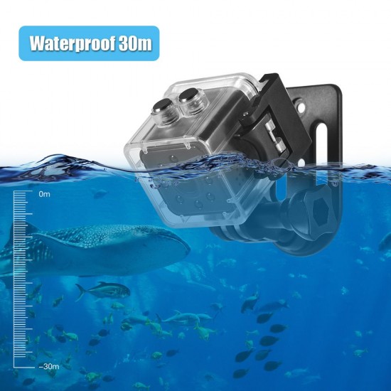SQ23 Portable WiFi Mini Camera Full HD 1080P Small Digital Video Camcorder Motion Recorder Camcorder Night Vision 155° Super Wide Angle Lens with Waterproof Housing