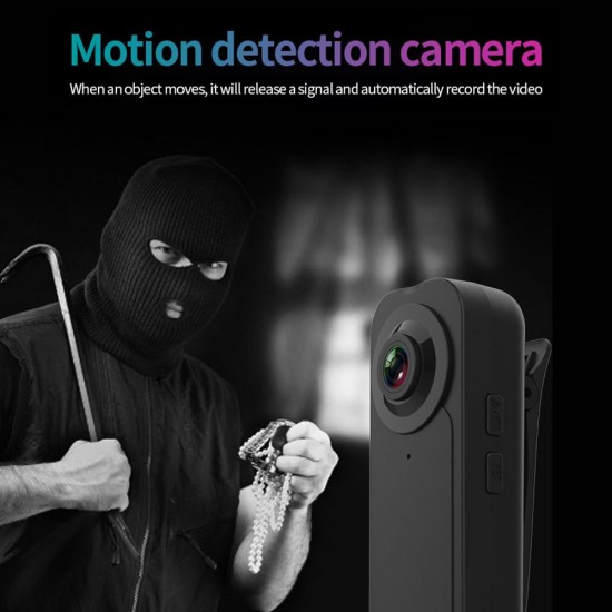 HD 1080P Potable Recorder Camera Night Vision Motion Detection Mini Camera for Conference Recording Home Security