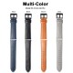 20mm Genuine Leather Band Quick Release Smart Watch Strap with Buckle Adjustable Wristband for Smart Watch with 20mm Band Width